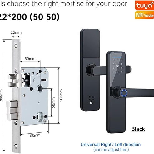 Digital Door Handle Lock